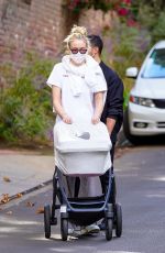 SOPHIE TURNER and Joe Jonas Out with Their Daughter in Los Angeles 12/08/2020