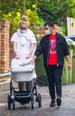 SOPHIE TURNER and Joe Jonas Out with Their Daughter in Los Angeles 12/08/2020