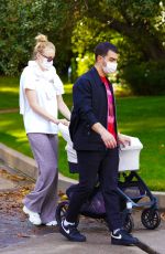 SOPHIE TURNER and Joe Jonas Out with Their Daughter in Los Angeles 12/08/2020