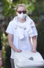 SOPHIE TURNER and Joe Jonas Out with Their Daughter in Los Angeles 12/08/2020
