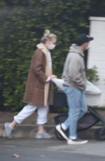 SOPHIE TURNER and Joe Jonas Out with Their Daughter in Los Angeles 12/11/2020