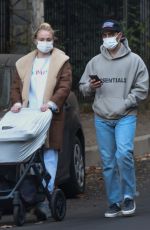 SOPHIE TURNER and Joe Jonas Out with Their Daughter in Los Angeles 12/11/2020