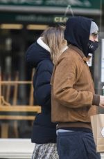 SUKI WATRHOUSE and Robert Pattinson Out in London 12/24/2020