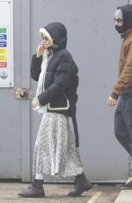 SUKI WATRHOUSE and Robert Pattinson Out in London 12/24/2020