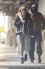 SUKI WATRHOUSE and Robert Pattinson Out in London 12/24/2020