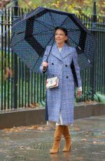 SUTTON FOSTER on the Set of Younger in New York 12/14/2020