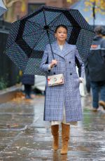 SUTTON FOSTER on the Set of Younger in New York 12/14/2020