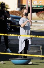 TARYN MANNING at a Outdoor Gym in Palm Springs 12/18/2020