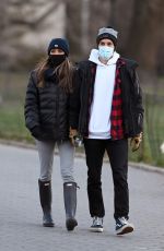 TAYSHIA ADAMS and Zac Clark Out and About in New York 12/26/2020