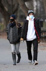 TAYSHIA ADAMS and Zac Clark Out and About in New York 12/26/2020