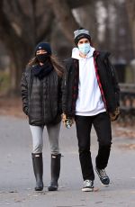 TAYSHIA ADAMS and Zac Clark Out and About in New York 12/26/2020