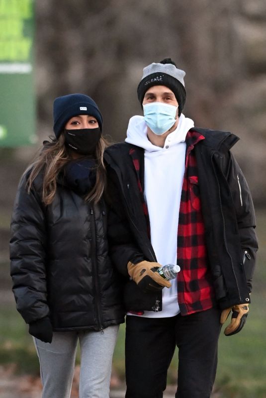 TAYSHIA ADAMS and Zac Clark Out and About in New York 12/26/2020