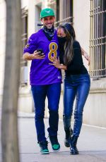 TAYSHIA ADAMS and Zac Clark Out in New York 12/27/2020