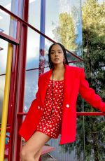 TESSA THOMPSON at a Photoshoot, December 2020