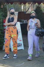 VANESSA HUDGENS and GG MAGREE Shopping for a Christmas Tree in Los Angeles 12/05/2020