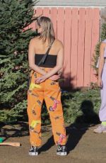VANESSA HUDGENS and GG MAGREE Shopping for a Christmas Tree in Los Angeles 12/05/2020