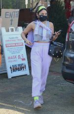 VANESSA HUDGENS and GG MAGREE Shopping for a Christmas Tree in Los Angeles 12/05/2020