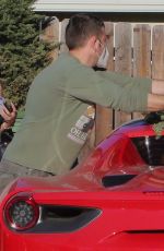 VANESSA HUDGENS and GG MAGREE Shopping for a Christmas Tree in Los Angeles 12/05/2020