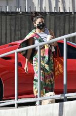 VANESSA HUDGENS Heading to a Photoshoot in Los Angeles 12/03/2020