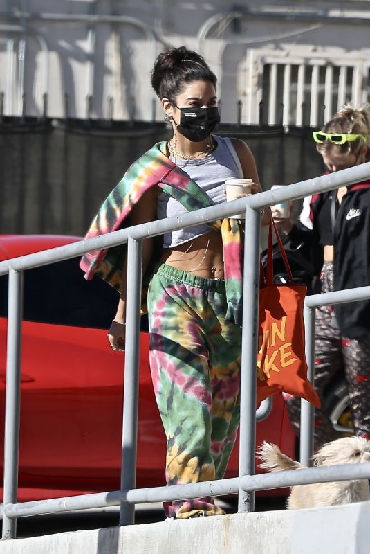VANESSA HUDGENS Heading to a Photoshoot in Los Angeles 12/03/2020