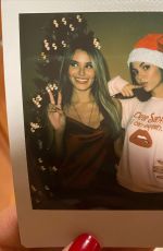 VICTORIA JUSTICE and MADISON REED - Instagram Photos 12/25/2020