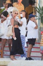 VICTORIA SILVSTEDT at Eden Rock Hotel in St.Barths 12/29/2020