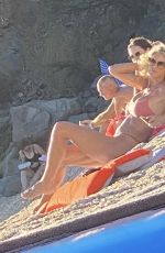 VICTORIA SILVSTEDT in Bikini at a Beach in St Barth 12/27/2020