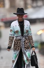 VOGUE WILLIAMS Arrives at Heart Radio in London 12/06/2020