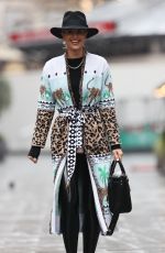 VOGUE WILLIAMS Arrives at Heart Radio in London 12/06/2020