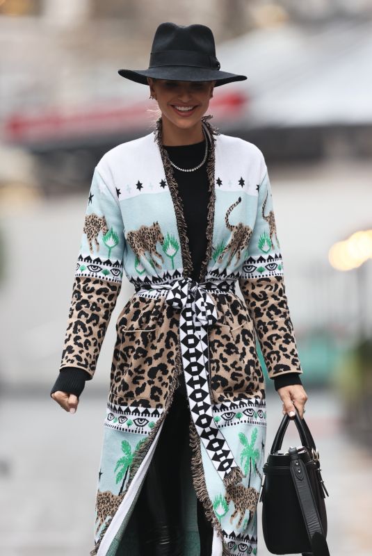VOGUE WILLIAMS Arrives at Heart Radio in London 12/06/2020