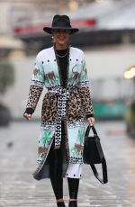 VOGUE WILLIAMS Arrives at Heart Radio in London 12/06/2020
