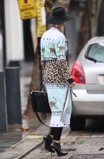 VOGUE WILLIAMS Arrives at Heart Radio in London 12/06/2020