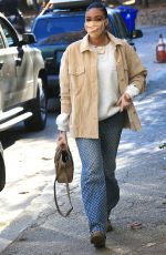 WINNIE HARLOW Wearing a Mask Out in Los Angeles 12/04/2020