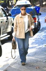 WINNIE HARLOW Wearing a Mask Out in Los Angeles 12/04/2020
