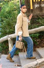 WINNIE HARLOW Wearing a Mask Out in Los Angeles 12/04/2020