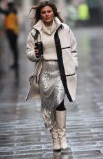 ZOE HARDMAN Arrives at Heart Radio in London 12/06/2020