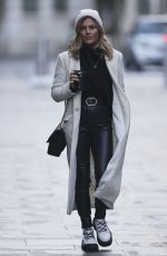 ZOE HARDMAN Arrives at Heart Radio in London 12/20/2020