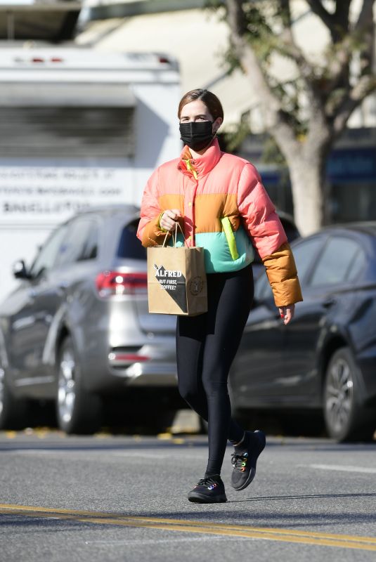 ZOEY DEUTCH Oand About in Los Angeles 12/17/2020