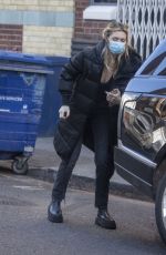 ABIGAL ABBEY CLANCY Out and About in London 01/24/2021