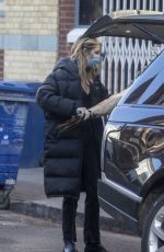 ABIGAL ABBEY CLANCY Out and About in London 01/24/2021