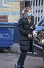 ABIGAL ABBEY CLANCY Out and About in London 01/24/2021
