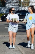 ADDISON RAE and TESSA BROOKS Out for Coffee in Los Angeles 01/11/2021