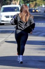 ADDISON RAE Arrives at Workout in Los Angeles 01/25/2021