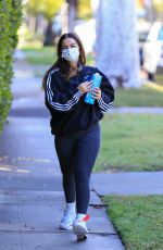 ADDISON RAE Heading to a Gym in Los Angeles 01/25/2021