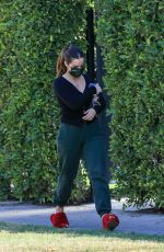 ADDISON RAE Heading to Pilates Class in Los Angeles 01/21/2021