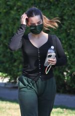 ADDISON RAE Heading to Pilates Class in Los Angeles 01/21/2021