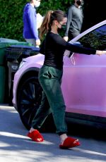 ADDISON RAE Heading to Pilates Class in Los Angeles 01/21/2021