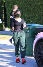 ADDISON RAE Heading to Pilates Class in Los Angeles 01/21/2021