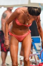 ALESSANDRA AMBROSIO in Bikini at a Beach in Florianopolis 01/02/2021