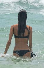 ALESSANDRA AMBROSIO in Bikini at a Beach in Florianopolis 01/12/2021